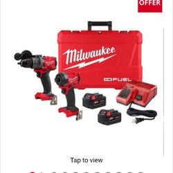 Milwaukee Hammer Drill And Impact