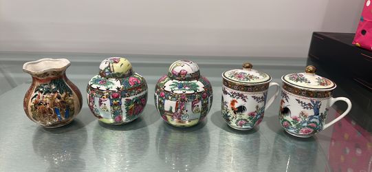 Small Oriental Vases