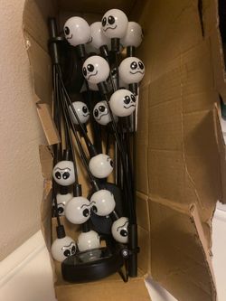 New Nightmare before Christmas Garden Solar Lights