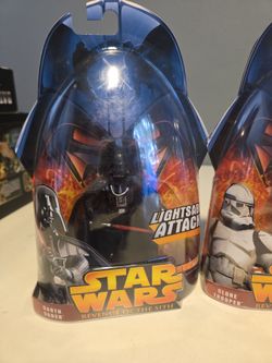 Star Wars Revenge of the Sith Darth Vader, Clone Trooper,  clone pilot (choose) Action Figure