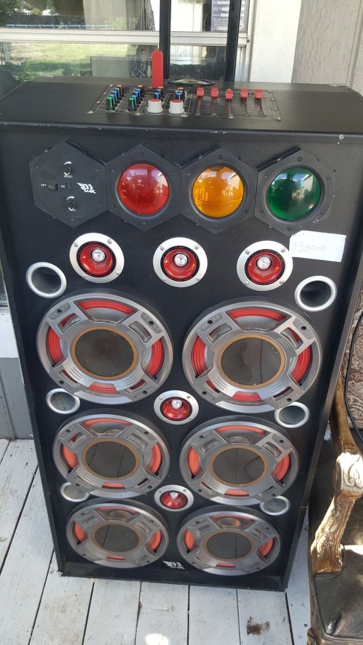 I Think It's Called The Diablo DJ Maxx Portable Bluetooth Speaker System