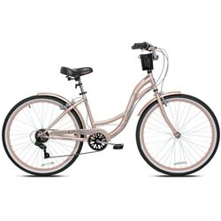 26" Kent Bayside Cruiser Bicycle, Fits Rider: 5'2"-5'10", Rose Gold, Adult, Unisex