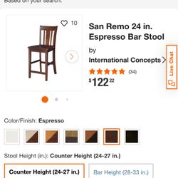 Bar Stool/ Center Island Chairs 