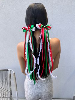 Moño para el Mundial | Handmade Mexican Bow / Ribbon
