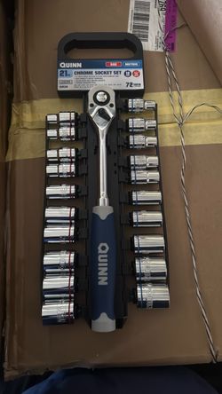 21 piece chrome socket set