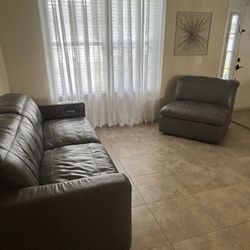 Sofa Recliner Set W/ Accent Chair 