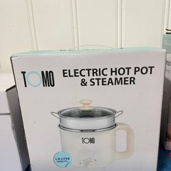 Electric hot pot steamer