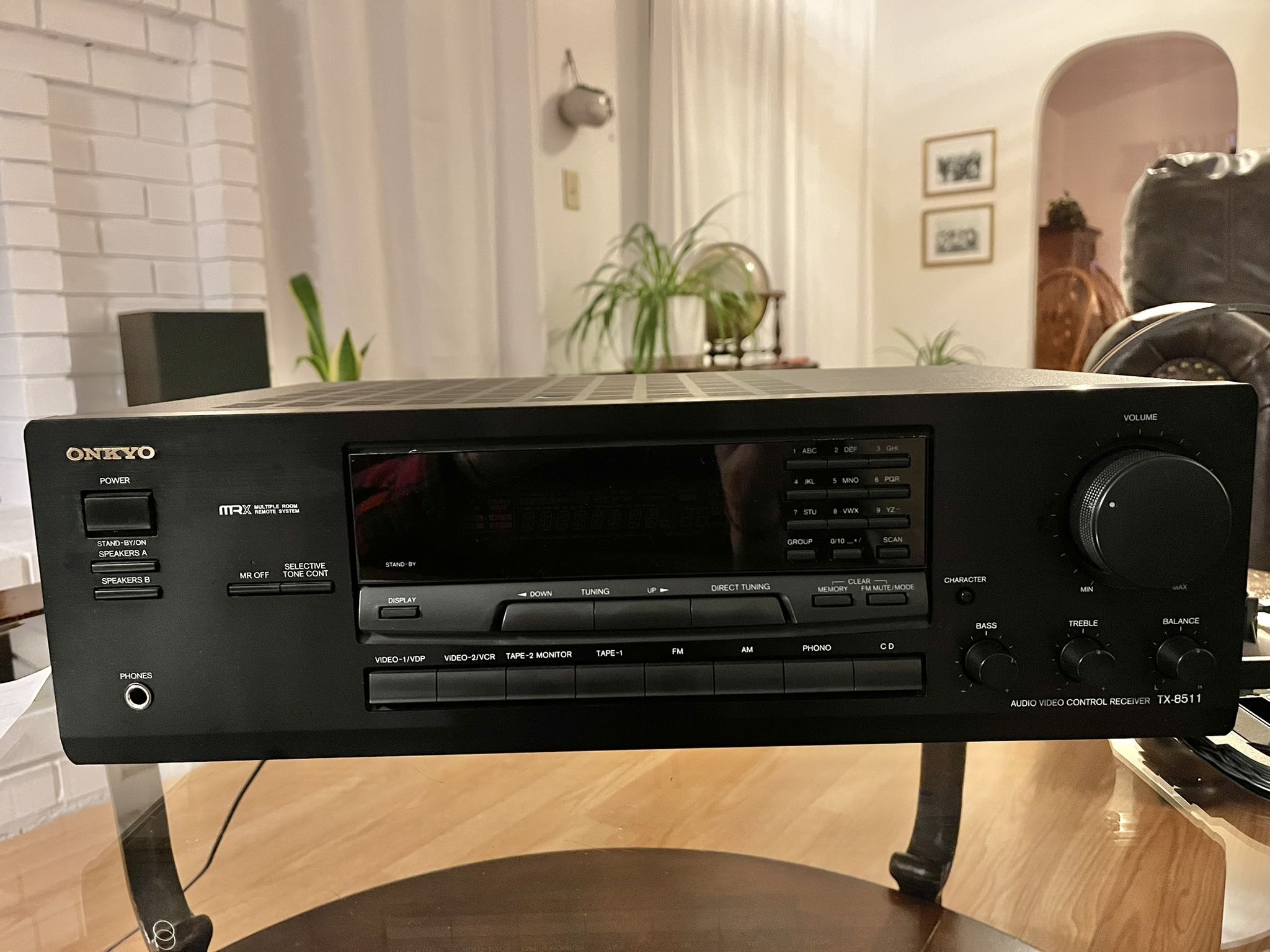 Onkyo TX-8511 Stereo Receiver – Excellent Condition w/ Remote & Manual
