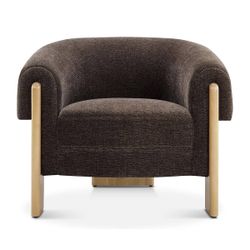 Mid-Century Modern Velvet Accent Chair