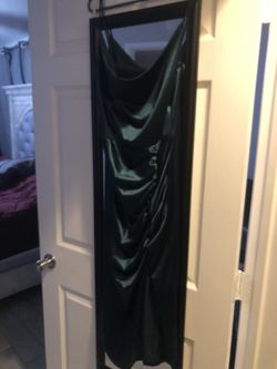 Long Dark Green Dress