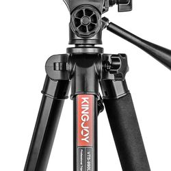 Kingjoy tripod/ adjustable and universal for phones, cameras and comes w/ remote and kit up to 60 inches  