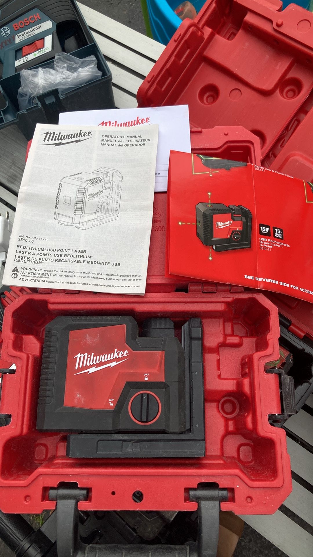 Milwaukee Dot Spot Laser Plumb