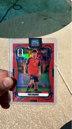 Pau Cubarsi Panini Prizm Spain Color Match