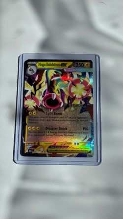 Pokémon Mega Eelektross EX 061/217 ASC Rare Full Art Holo Pokémon TCG