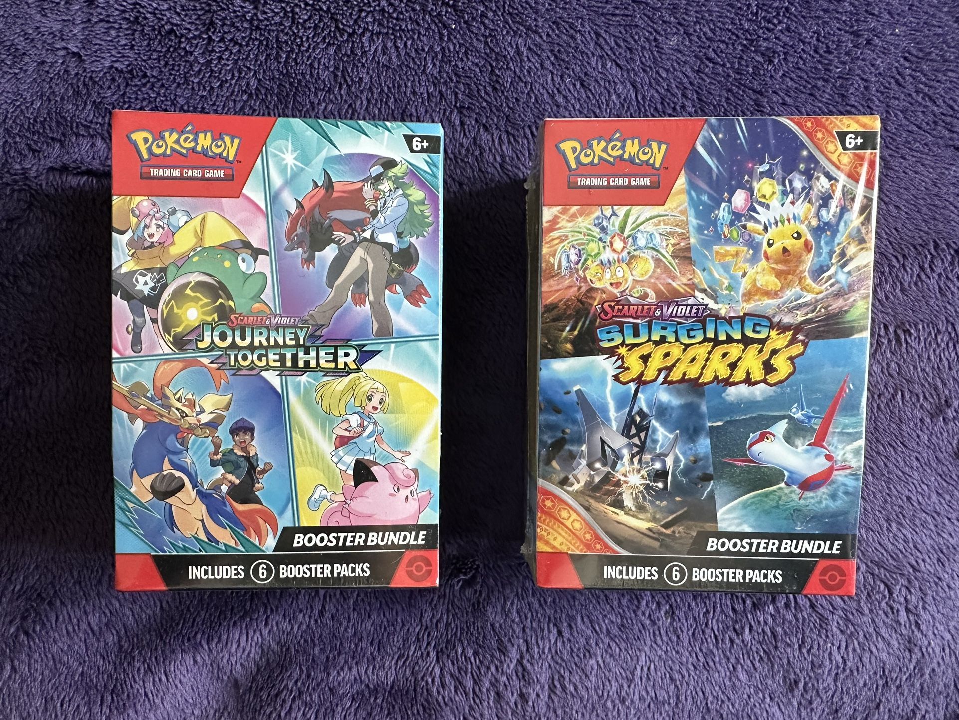 Surging Sparks and Journey Together Booster Bundle