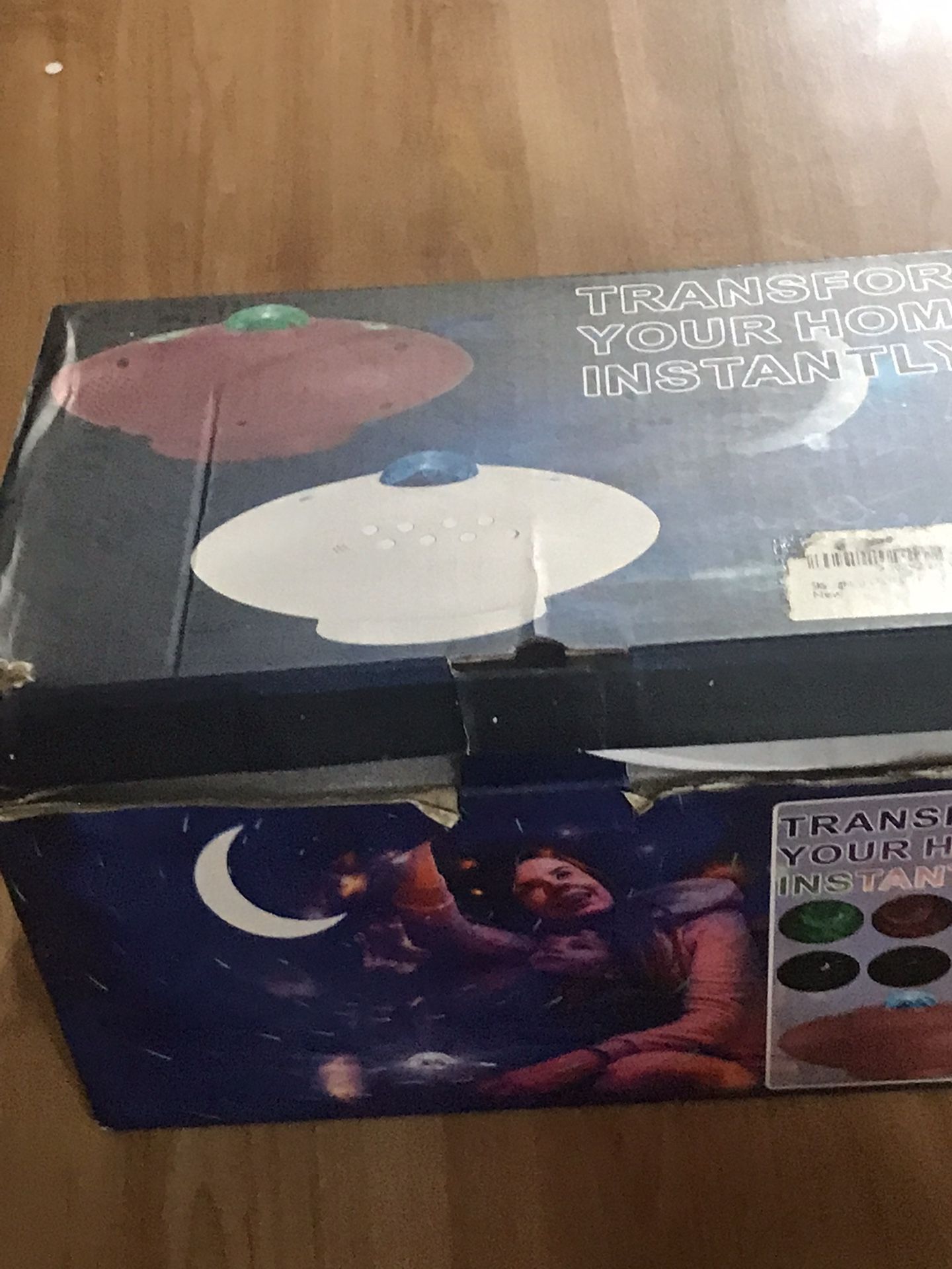 Rugby Ball Music Star Projector Light