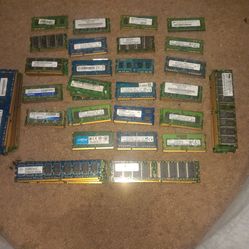 Random Computer Ram sticks