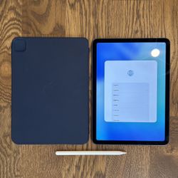 iPad Air M1 (256GB) + Apple Pencil & Smart Folio