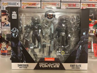 Loyal Subjects Teenage Mutant Ninja Turtles Shredder & Foot Elite Action Figures