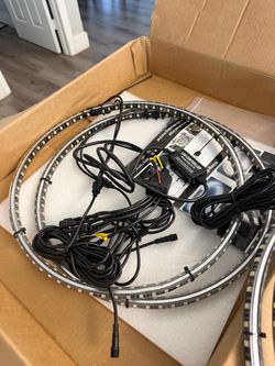 Two sides wheel lights