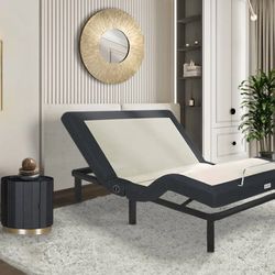 New Mattress Sets With Adjustable Base And Puffy Brand Mattress. 