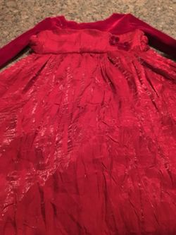Red holiday dress size 4 by jona Michelle