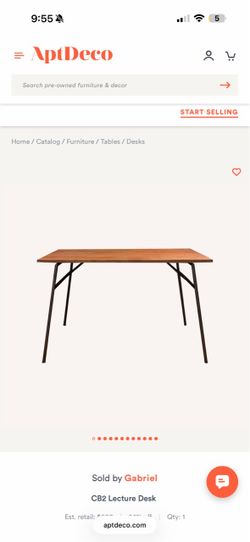 CB2 Lecture Desk