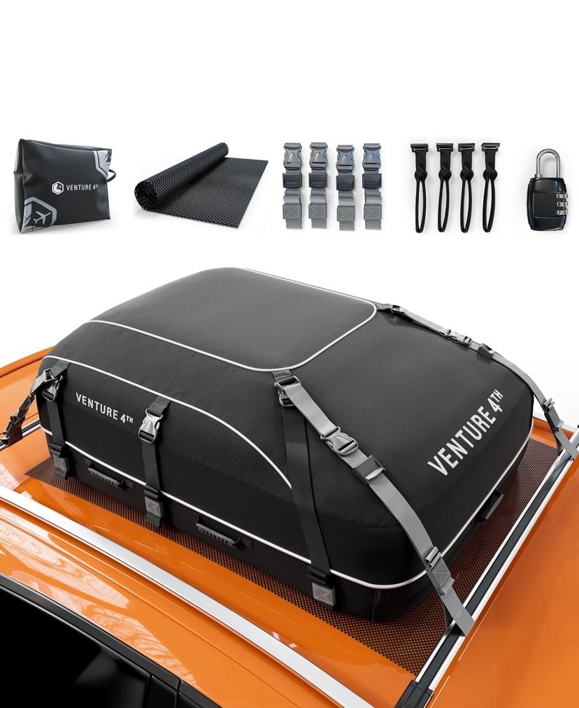 VENTURE 4TH Rooftop Cargo Carrier - 21 Cubic Feet - New 