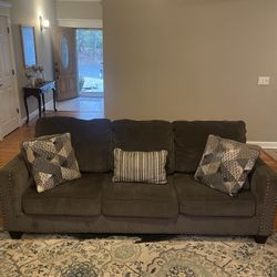 Ashley Sofa And Love Seat - Like New