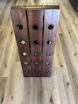 Rustic Wine Rack, Riddling Rack