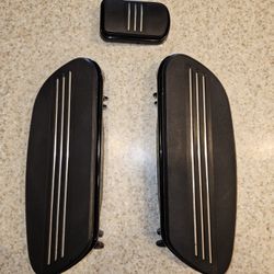 Streamliner Rider Footboard Kit With Pedal Pad
