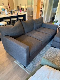 4 Piece Deep set Fabric Couch/loveseat/chair/ottoman set