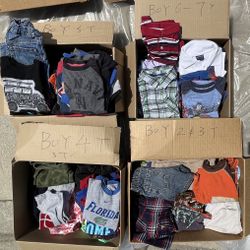 Kid Boy's Clothing/Clothes 4T 5T 6Y 7Y XS S