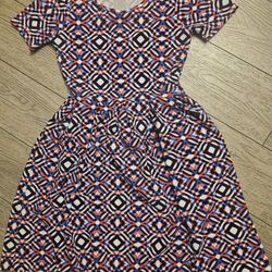 ReducedTo $28✨️Size M/L👗💜LuLaRoe Amelia dress💜👗✨️