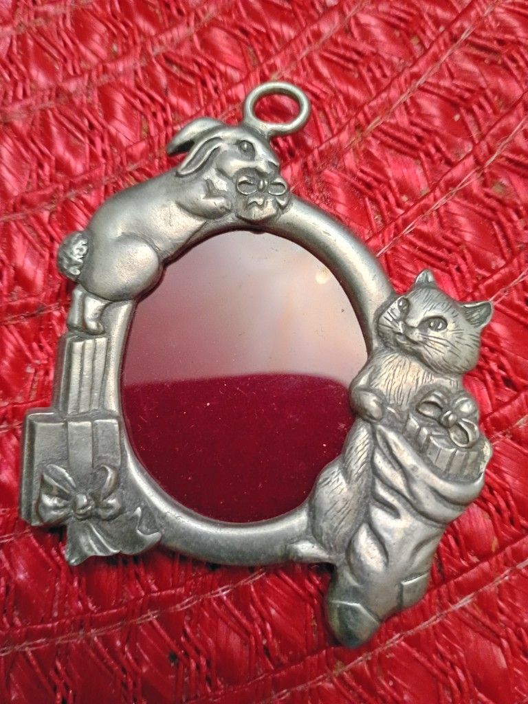 Seagull Pewter Pet Ornament Locket 1990
