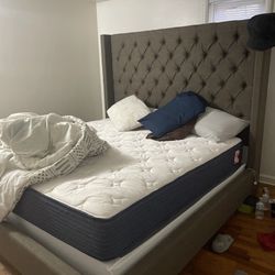 King Size Bed Frame And Mattress 