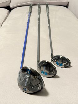 Like New Callaway Paradym Ai Smoke Set – Driver + 7-Wood + 5-Hybrid