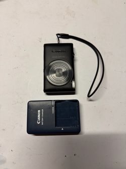 Canon IXUS 220 HS Digital Compact Camera Black
