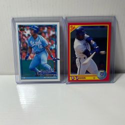 Bo Jackson Baseball Card Lot 