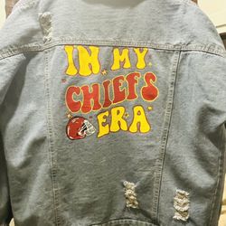 In My Chiefs Era Denim Jacket 