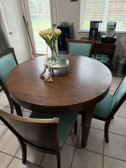 Dinner Table And Buffet Table