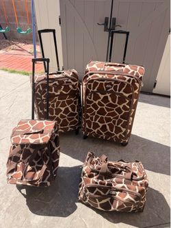 Set of travel luggage