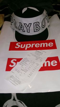 NEW SUPREME hat play boy $100 🔥💯og