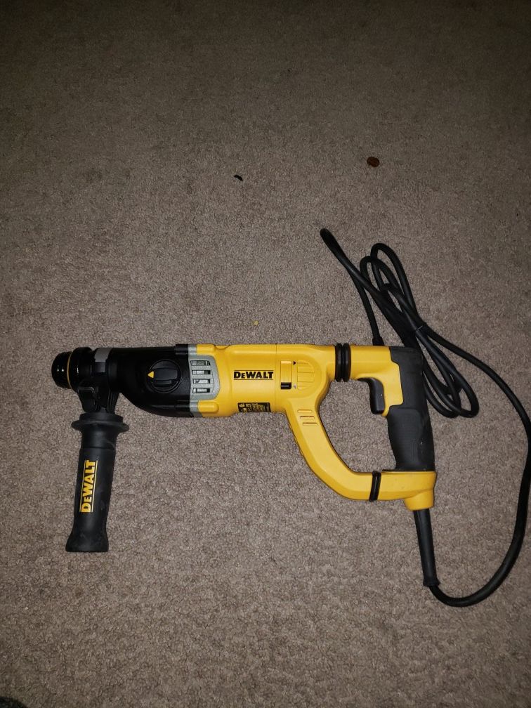 Rotary hammer drill dewalt new