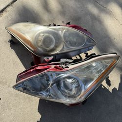 OEM G37 Coupe Headlights 