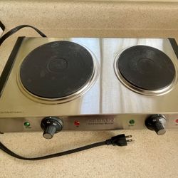 Cuisinart Electric Tabletop 2 Burner Stovetop