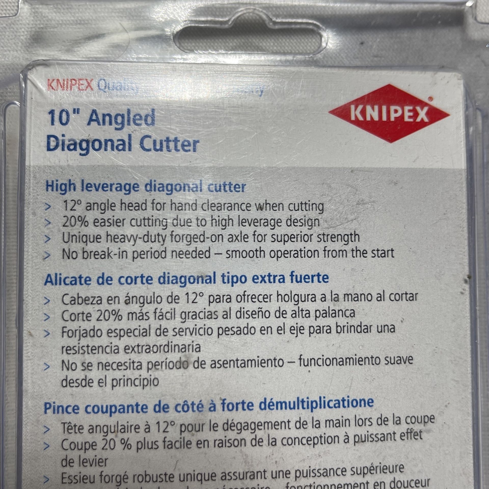 KINPEX 10” DIAGONAL WIRE CUTTERS