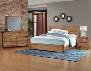 Solid wood bedroom