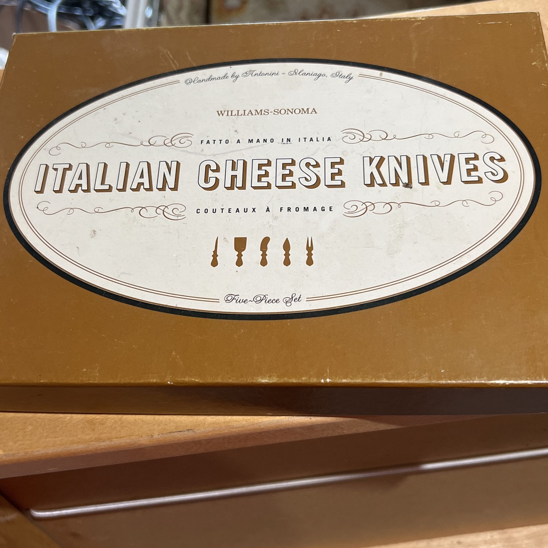 Set of Williams and Sonoma Italian Cheese Knives