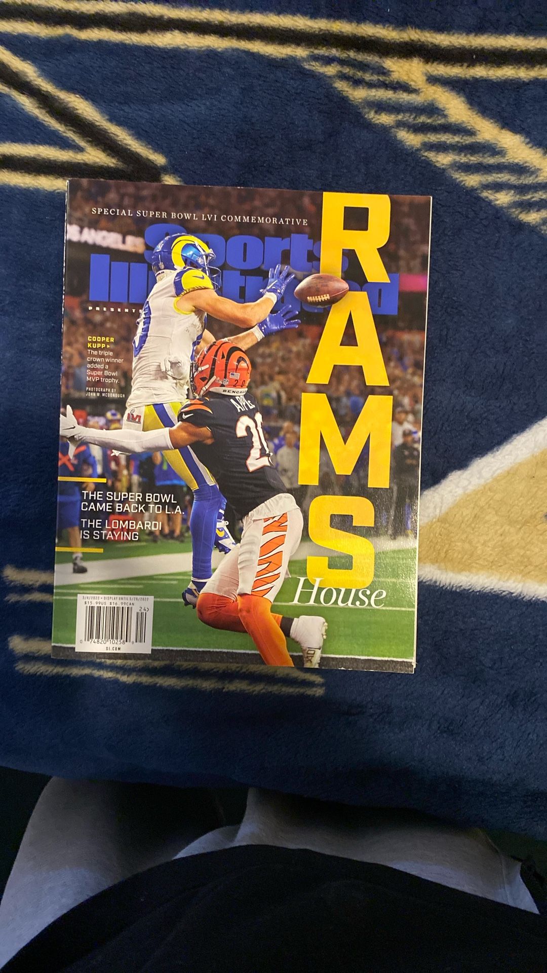 Original Super Bowl Sports Illustrated Magazine
